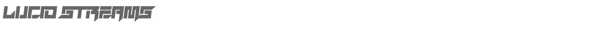 Lucid Streams Lucid Streams.otf font preview